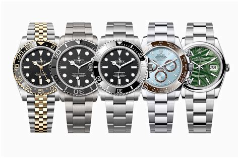 list of Rolex watch models